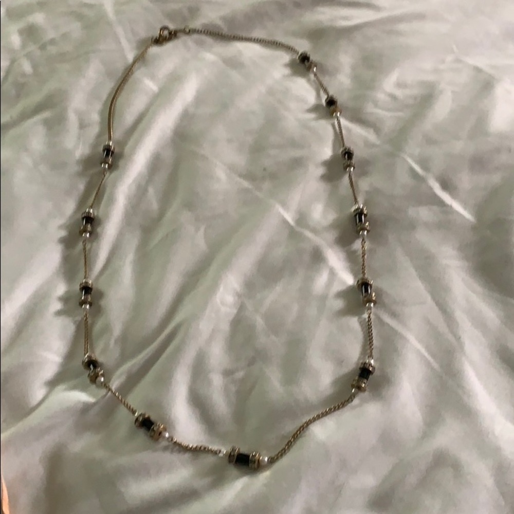 J crew long necklace